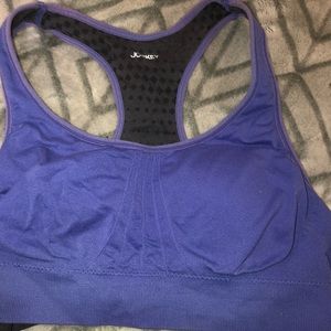 Purple used sports bra